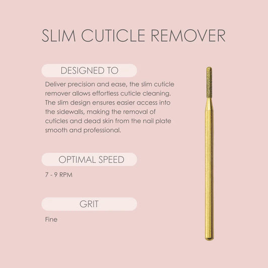 Slim Cuticle Remover Bit - Lola Lee Beauty Products -