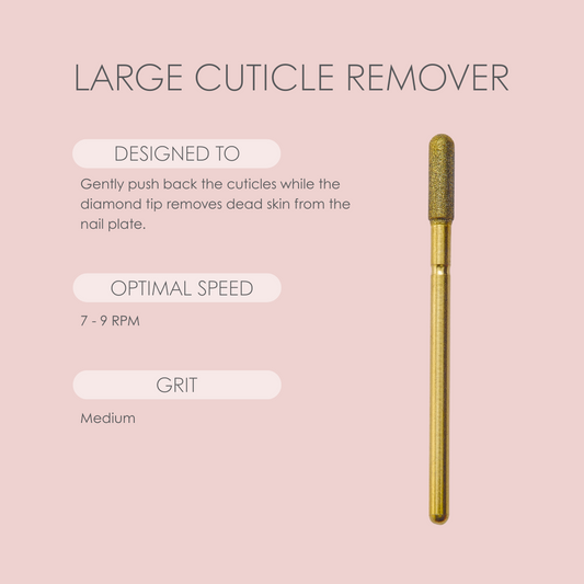Large Cuticle Remover Bit