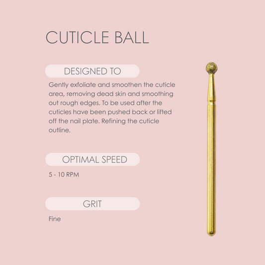 Cuticle Ball Bit