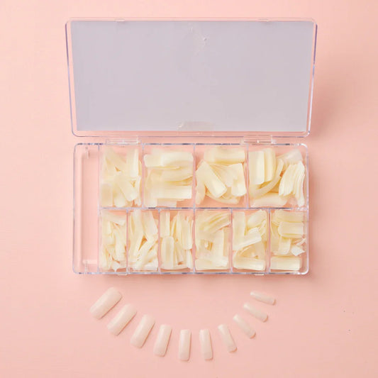 Natural Tips (Non Cut Out) 500pc - Lola Lee Beauty Products - Tips
