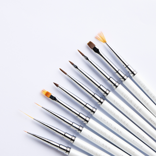 10pc Nail Art Brush Set