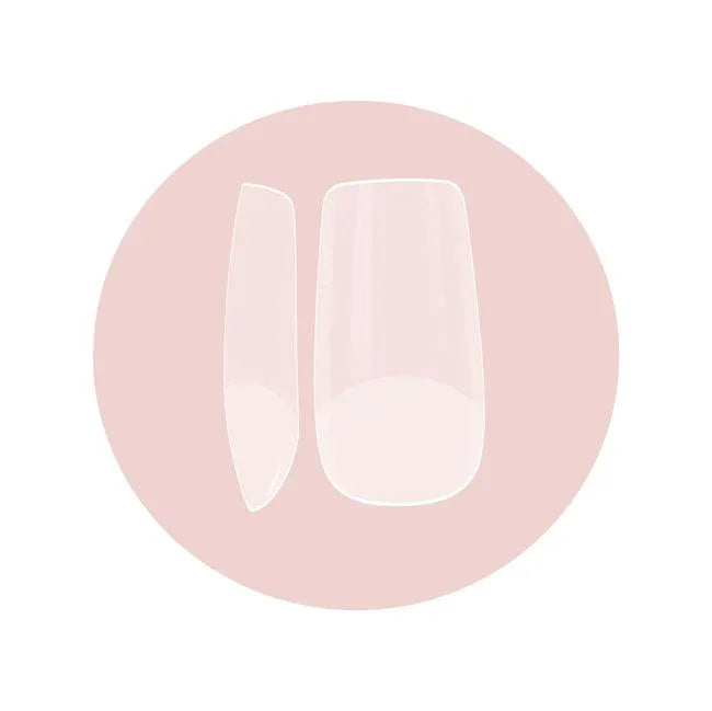 Full Cover Soft Gel Tips (Square) - Medium - Lola Lee Beauty Products - Soft Gel Tips