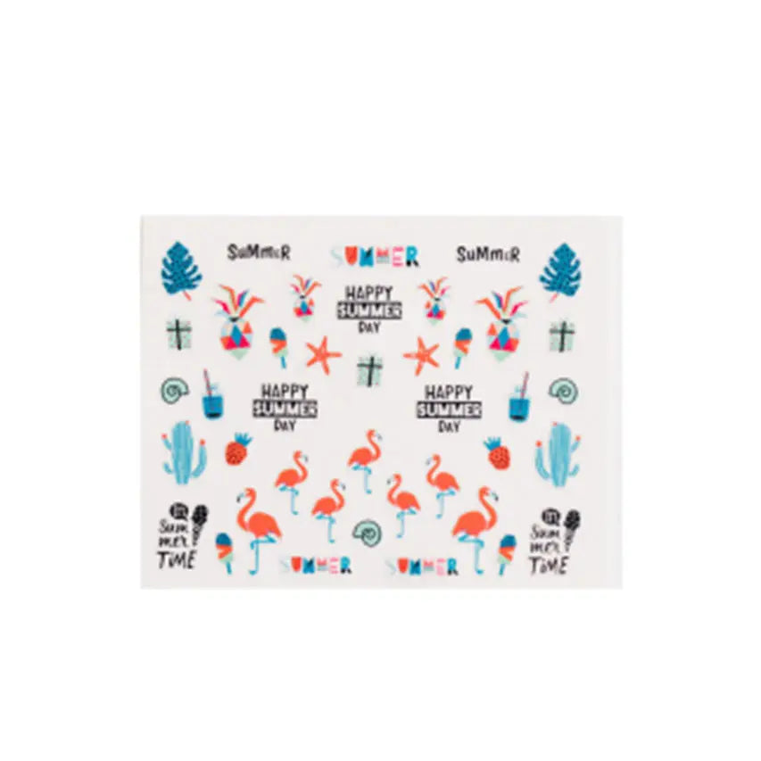 Happy Summer Day-Nail Art-Lola Lee Beauty Products-Lola Lee Beauty Products