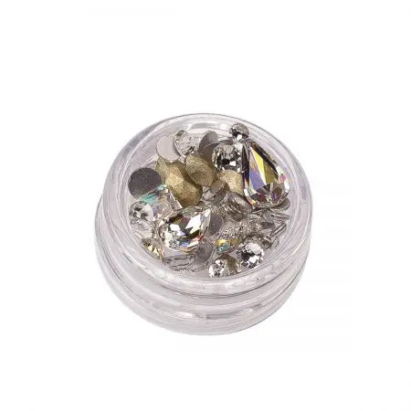 Silver Assorted Gems-Gems-Lola Lee Beauty Products-Lola Lee Beauty Products