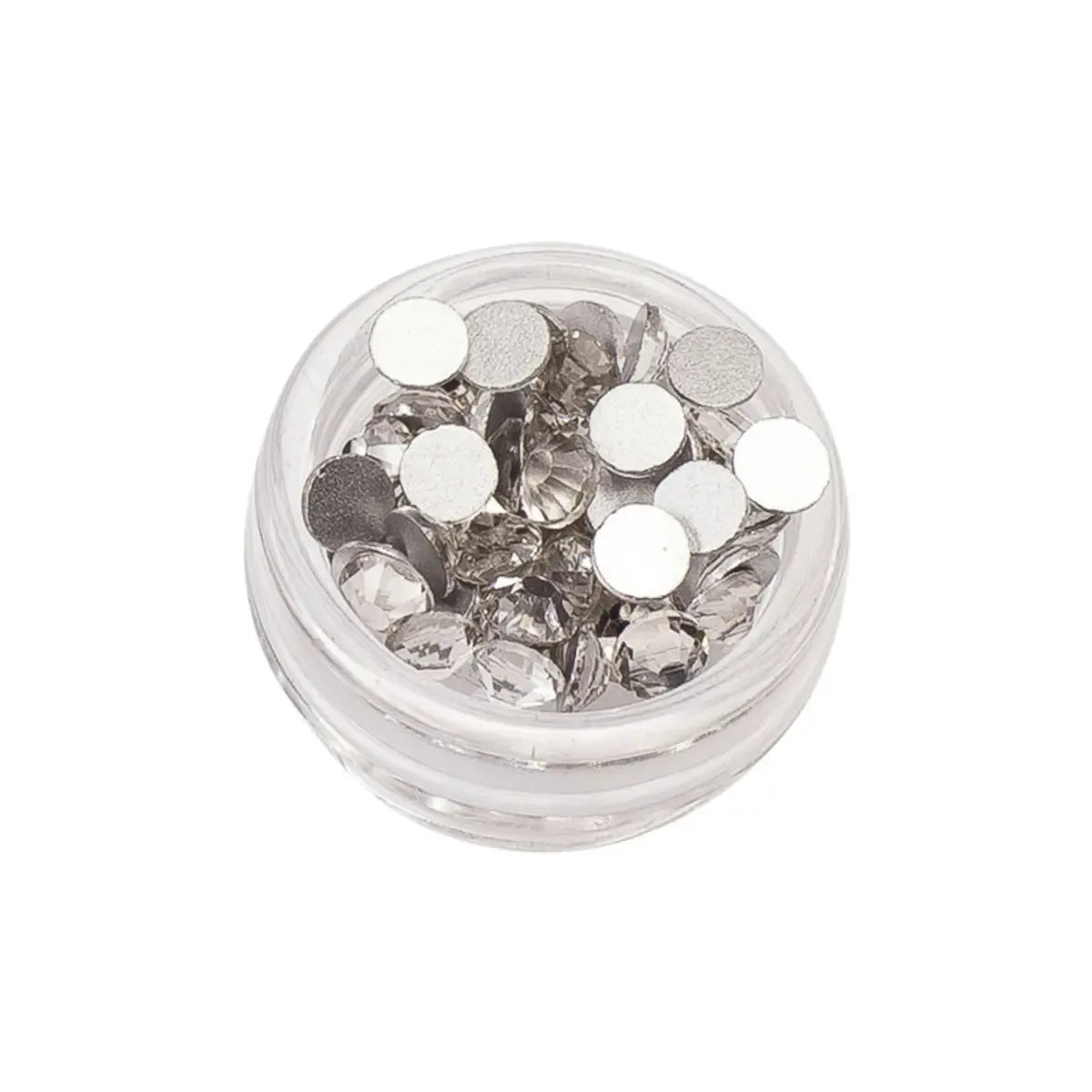 Silver Swarovski Crystals Size 20 - Lola Lee Beauty Products - Gems