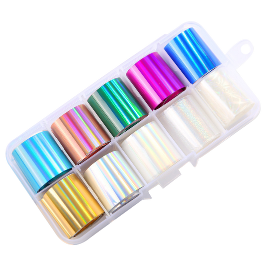 10 Piece Foil Set 1-Foils-Lola Lee Beauty Products-Lola Lee Beauty Products