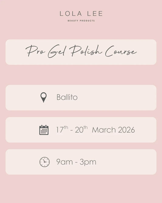 Pro Gel Polish Course - Ballito - Lola Lee Beauty Products - 