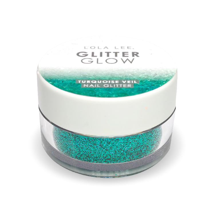 Turquoise Veil Glitter