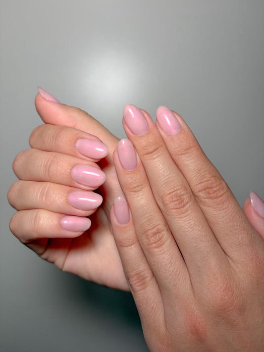 Brush on Gel Nude Shimmer