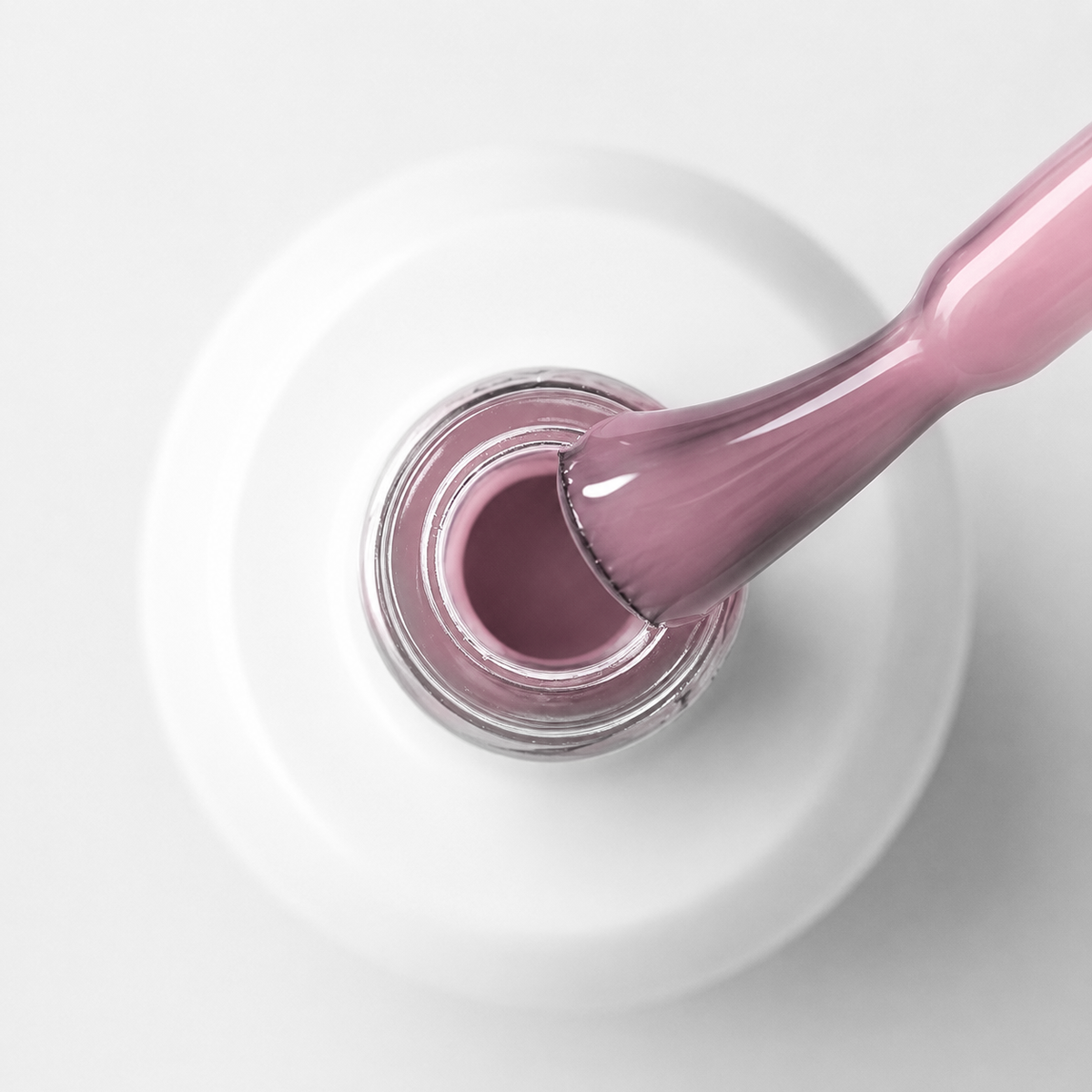Brush on Gel Pink Shimmer