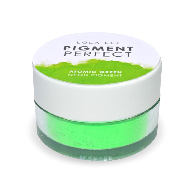Atomic Green Pigment Powder-Powders-Lola Lee Beauty Products-Lola Lee Beauty Products