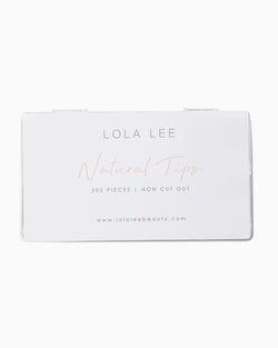 Natural Tips (Non Cut Out) 500pc-Tips-Lola Lee Beauty Products-Lola Lee Beauty Products